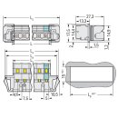 Wago 723-609/114-000 1-Leiter-Stiftleiste
