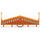Wago 727-125/004-000 8-Etagen-Potentialklemme Orange