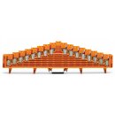 Wago 727-126/002-000 8-Etagen-Potentialklemme Orange