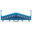 Wago 727-133/002-000 8-Etagen-Rangierklemme Blau