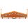 Wago 727-135/003-000 8-Etagen-Potentialklemme Orange