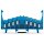 Wago 727-233/022-000 4-Etagen-Rangierklemme Blau