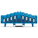 Wago 727-234 4-Etagen-Rangierklemme Blau