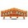 Wago 727-238/024-000 4-Etagen-Potentialklemme Grau