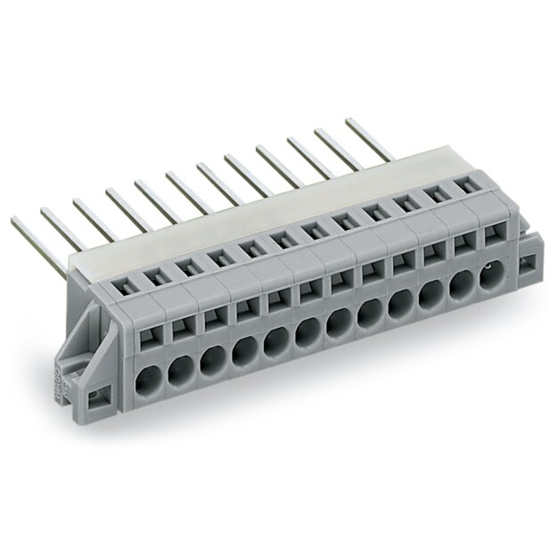 Wago 731-136/048-000 Durchführungsklemme Grau