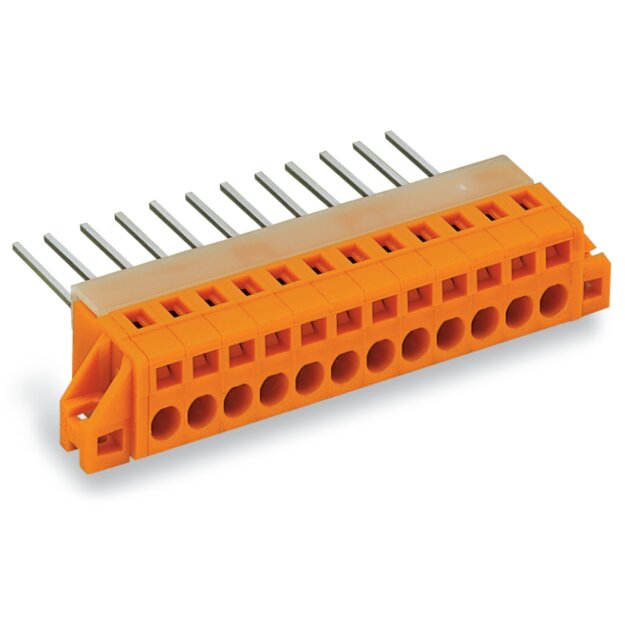 Wago 731-170/048-000 Durchführungsklemme Orange