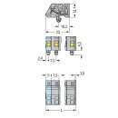 Wago 731-546/008-000 1-Leiter Federleiste
