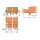 Wago 731-641/018-000 1-Leiter-Stiftleiste