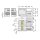 Wago 733-212/034-000 1-Leiter-Stiftleiste