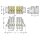 Wago 734-111/037-000 1-Leiter-Federleiste