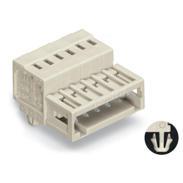 Wago 734-302/018-000 1-Leiter-Stiftleiste