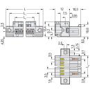 Wago 734-305/019-000 1-Leiter-Stiftleiste