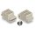 Wago 734-371/008-000 2-Leiter-Kombistecker Grau