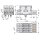Wago 734-372/008-000 2-Leiter-Kombistecker Grau