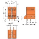 Wago 734-436/001-000 THT-DoppelstockStiftleiste