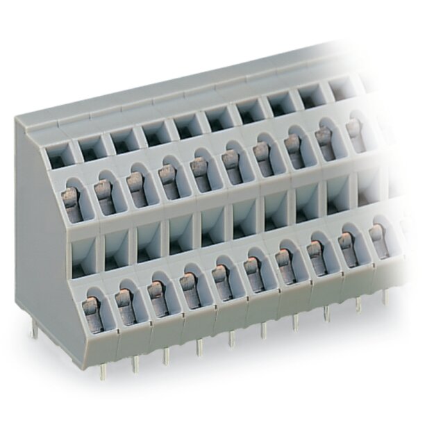 Wago 736-224 Doppelstock-Leiterplattenklemme