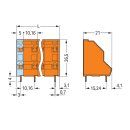 Wago 736-803 Doppelstock-Leiterplattenklemme