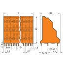 Wago 737-412 Dreistock-Leiterplattenklemme