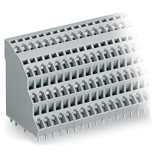 Wago 738-108 Vierstock-Leiterplattenklemme