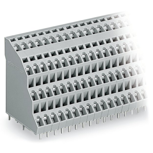 Wago 738-208 Vierstock-Leiterplattenklemme