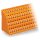 Wago 738-403 Vierstock-Leiterplattenklemme