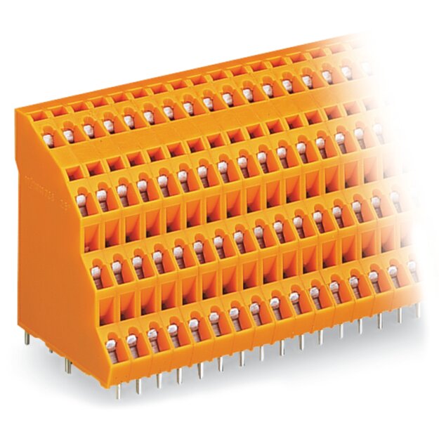 Wago 738-424 Vierstock-Leiterplattenklemme