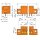 Wago 739-338/001-000 Leiterplattenklemme