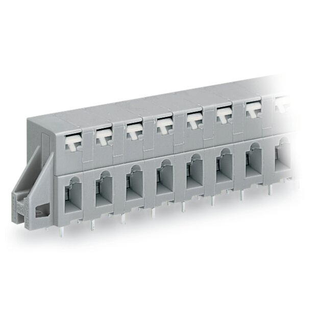 Wago 741-330 Leiterplattenklemme Grau