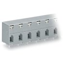 Wago 741-507 Leiterplattenklemme Grau