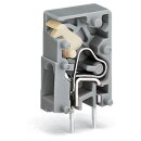 Wago 741-904 Anreihbare Leiterplattenklemme Grau