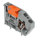 Wago 742-101 Anreihbare Leiterplattenklemme Grau