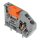 Wago 742-101 Anreihbare Leiterplattenklemme Grau