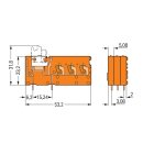 Wago 742-158 3LeiterLeiterplattenklemme