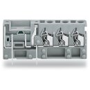 Wago 742-163 3LeiterLeiterplattenklemme Grau