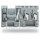 Wago 742-178 2LeiterLeiterplattenklemme Grau