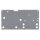 Wago 742-450 Abschlussplatte anrastbar Blau