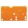 Wago 742-650 Abschlussplatte anrastbar Orange