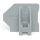 Wago 745-145 Endplatte mit Flansch gr Grau
