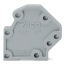 Wago 745-3100 Abschlussplatte 1,5mm Grau