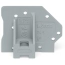 Wago 745-340 Abschlussplatte Grau