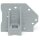 Wago 745-340 Abschlussplatte Grau