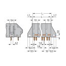 Wago 745-501/011-000 Leiterplattenklemme