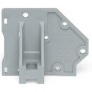 Wago 745-540 Abschlussplatte grau Grau