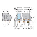 Wago 745-607/007-000 Leiterplattenklemme