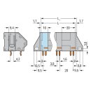 Wago 745-653/006-000 Leiterplattenklemme