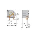 Wago 745-881/006-000 Anreihbare Leiterplattenklemme