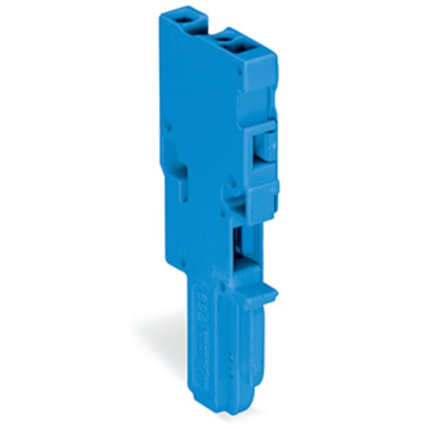 Wago 769-101/000-006 1-Leiter-Federleiste Blau