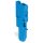 Wago 769-101/000-006 1-Leiter-Federleiste Blau