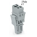 Wago 769-102/021-000 1-Leiter-Federleiste Grau
