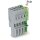 Wago 769-105/000-036 1-Leiter-Federleiste Mehrfarbig